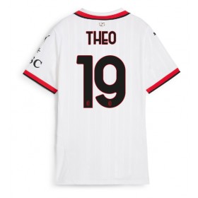 AC Milan Theo Hernandez #19 Borta Kläder Dam 2024-25 Kortärmad